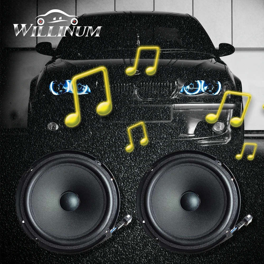 

Car front door subwoofer for AUDI A6 auto under seat panel audio music stereo low frequency loudspeaker bass speaker woofer