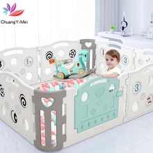Baby Playpen For Newborn Baby Fence Playpen For Children Pool Balls For Baby Pool Children Playpen Kids Safety Barrier Play Yard