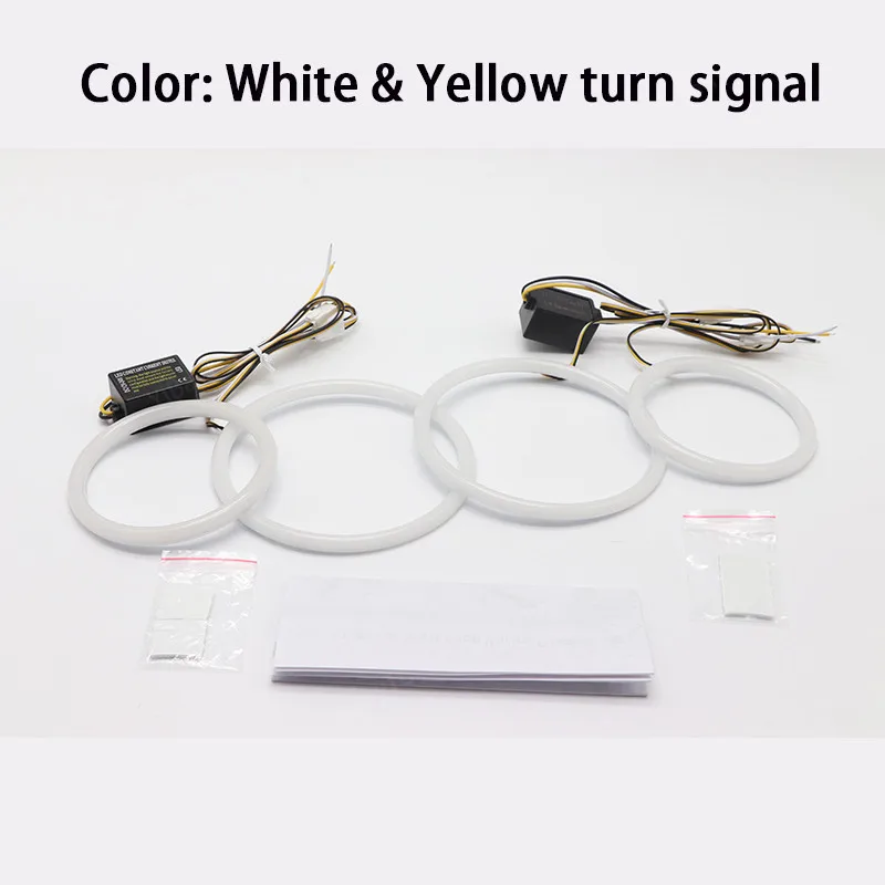 White and yellow