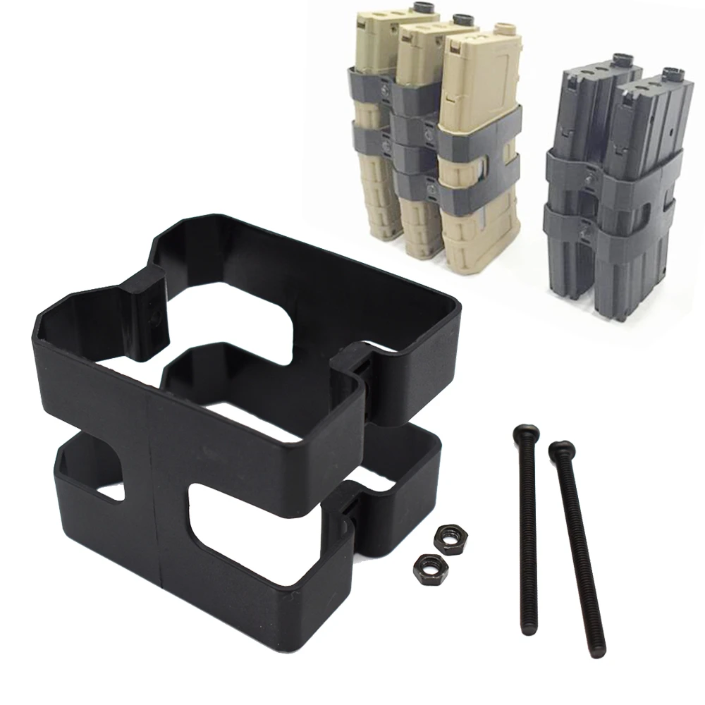 Tactical M4 Magazine Coupler Parallel Connector Nylon Double Magazine