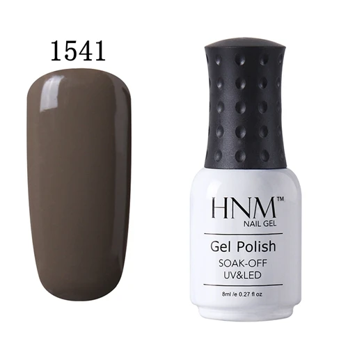 1541 HNM 8 мл УФ-гель для ногтей светодиодный светильник Гель-лак 58 цветов Гель-лак чистые цвета Полупостоянный Гель-лак для ногтей основа Топ - Цвет: 1541