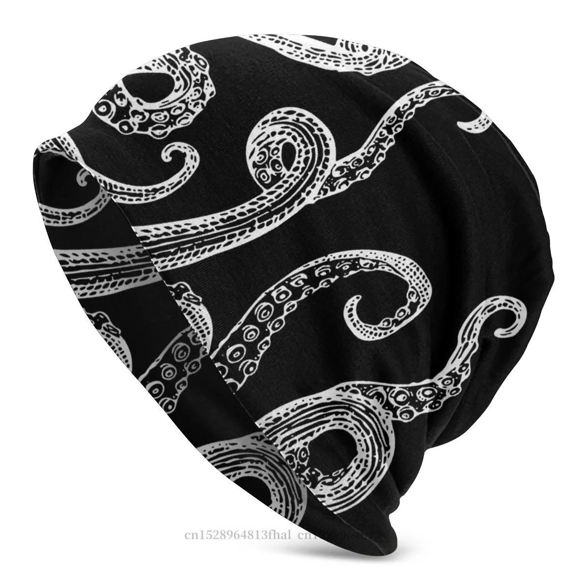 

Bonnet Hats Steampunk Aesthetic Steam Machinery Men Women's Knitted Hat Tentacles Winter Warm Cap Street Skullies Beanies Caps
