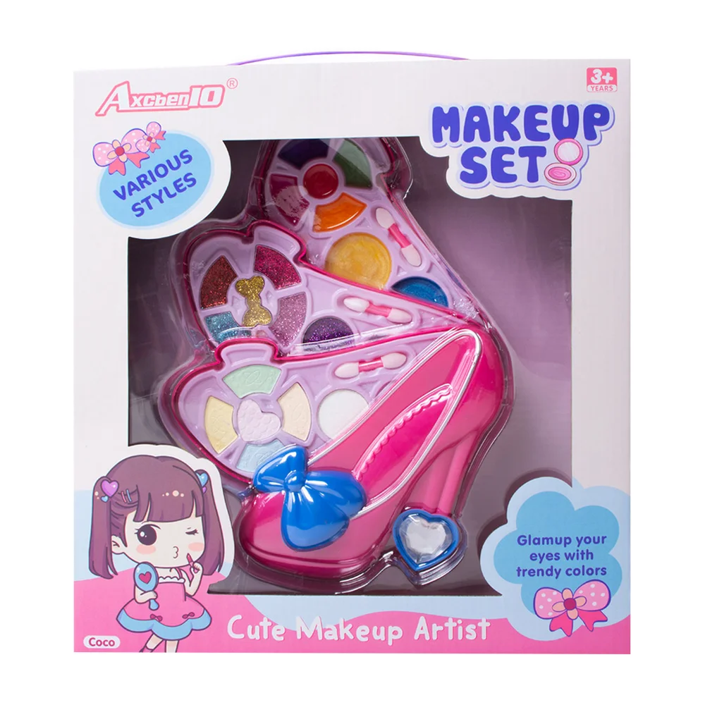 Многослойные детские игрушки для макияжа, нетоксичные и моющиеся, подарки на день рождения для девочек, игрушки для макияжа «сделай сам», различные варианты