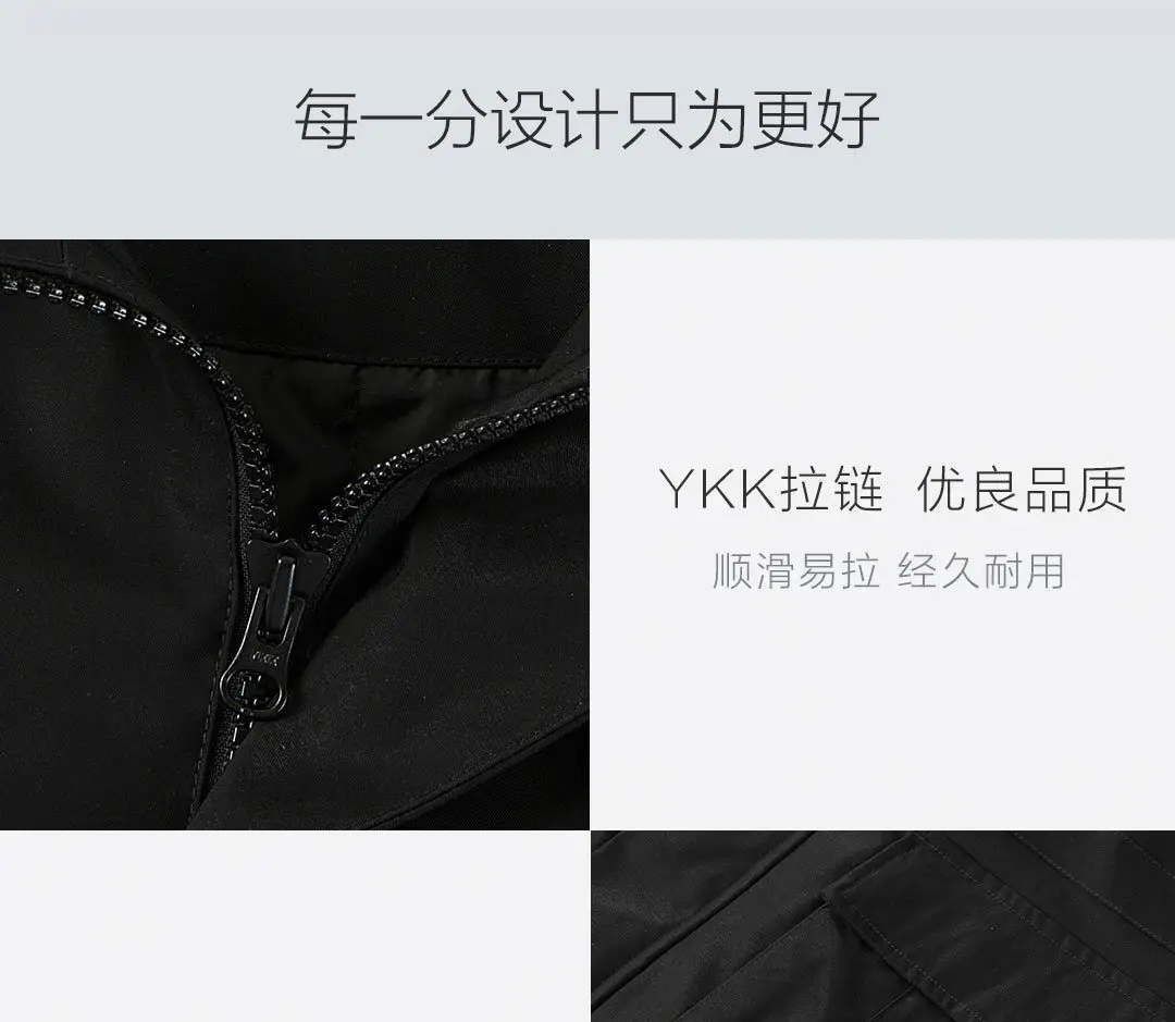 Новейший Xiaomi Youpin Uleemark Мужская оснастка хлопковая куртка оснастка стиль дизайн 3 м теплый бархат Удобная память ткань зима