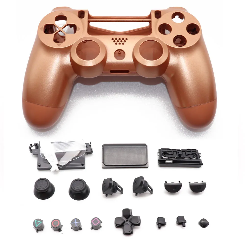 H Замена для sony PS4 Pro беспроводной контроллер пластик JDS 040 крышка Передняя Задняя крышка корпус чехол - Цвет: H