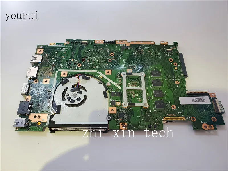  yourui For ASUS X502CA Laptop motherboard REV 2.1with i3-3217u 4GB RAM Fully Test ok