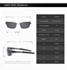DUBERY Brand Design Men's Glasses Polarized Black Driver Sunglasses UV400 Shades Retro Fashion Sun Glass For Men Model 620 ► Photo 2/6
