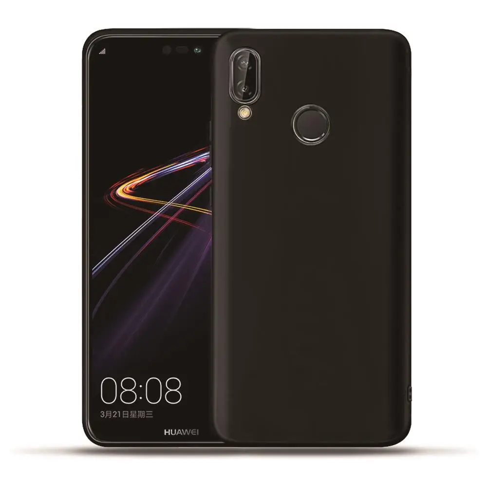 Камуфляжного цвета для Huawei Honor 8 9 10 20 Lite 7A Pro 7C 8A 8S 8X 8C 9X вид 20 V20 Чехол Мягкий силиконовый чехол для задней панели телефона Capa ETUI - Цвет: Black TPU