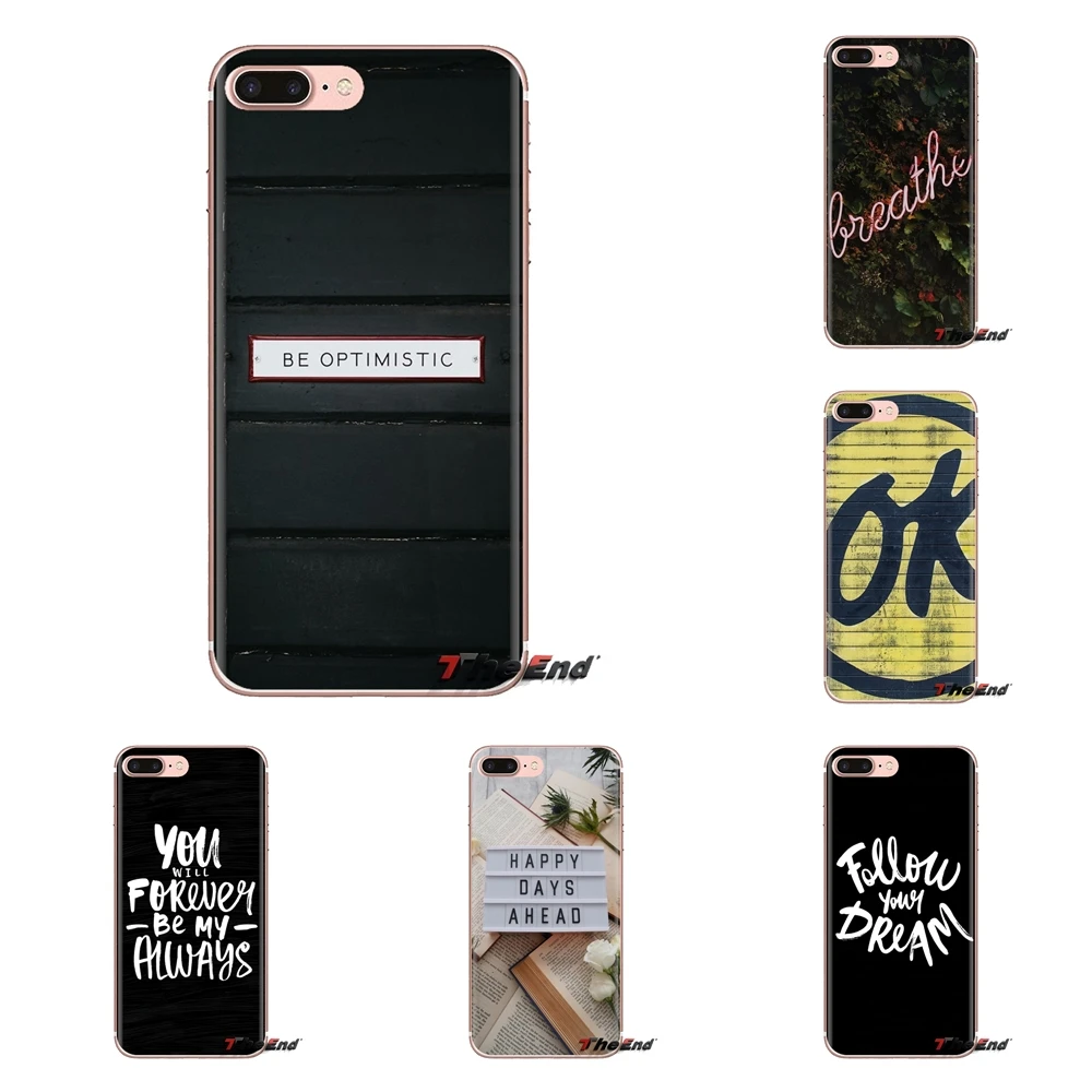 

For Xiaomi Redmi 4A S2 Note 3 3S 4 4X 5 Plus 6 7 6A Pro Pocophone F1 Wallpaper Inscription Transparent Soft Cases Covers