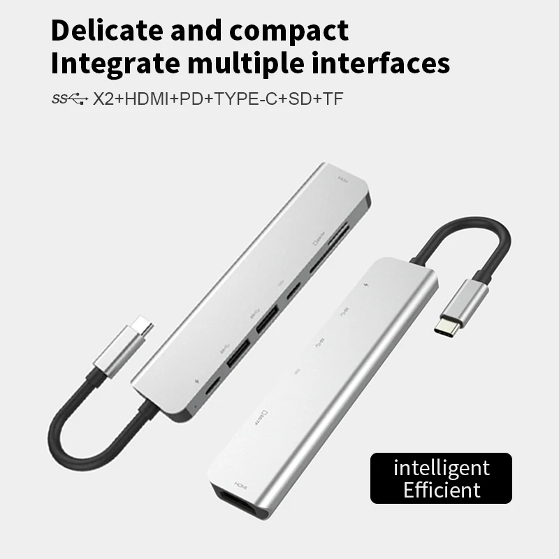 Mosible USB 3 0 type C концентратор к HDMI адаптер для смартфона MacBook Pro/Air 2018 4K Thunderbolt TF SD