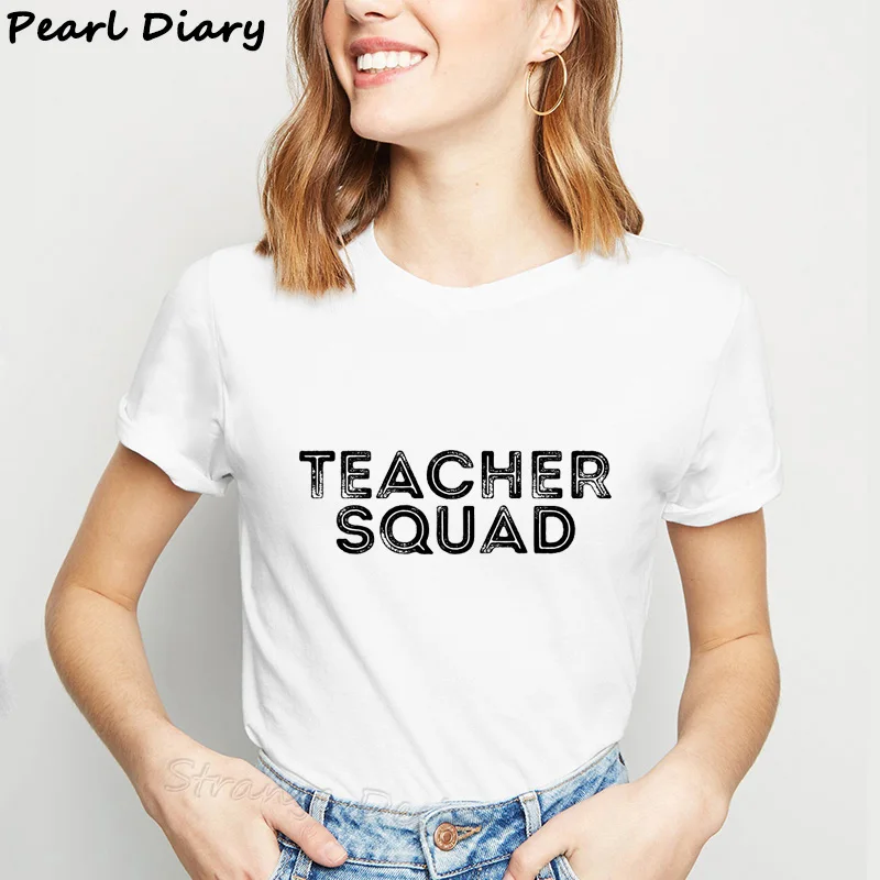 Футболка для учительницы для женщин Harajuku Love Teach, модные женские футболки, одежда для учительницы, Ulzzang, белые футболки с принтом
