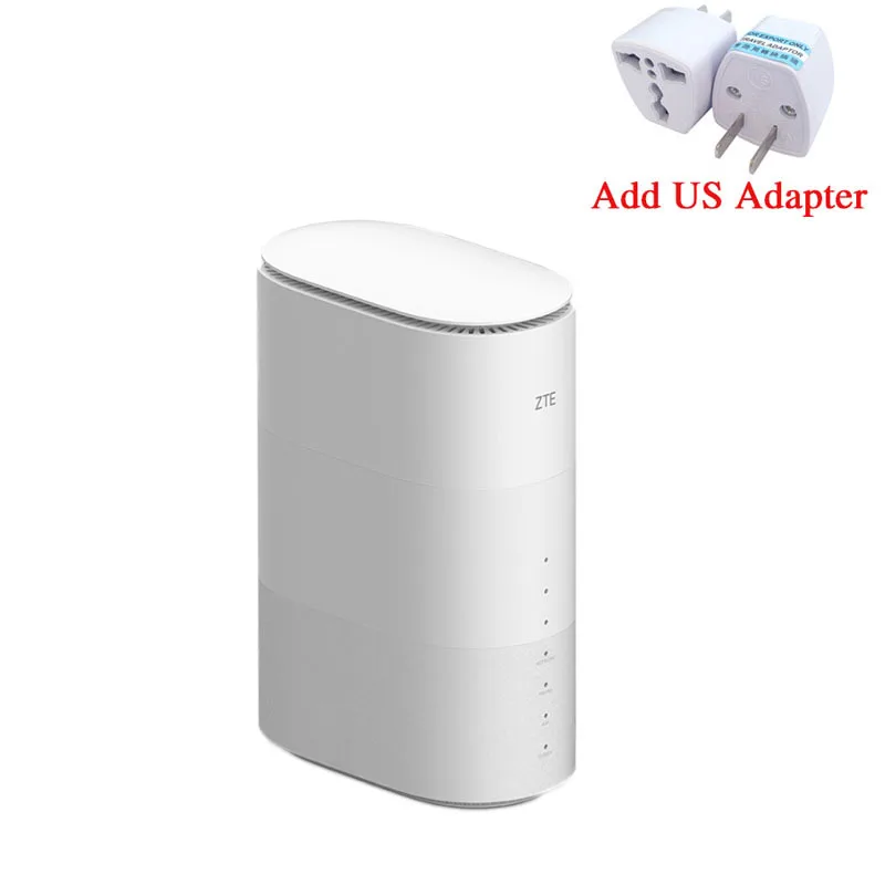 Ban Đầu Phiên Bản Toàn Cầu ZTE MC801A 5G CPE Router Snapdragon X50 Nền Tảng Hỗ Trợ WAN/LAN1 LAN2 WiFi 6 Với thẻ SIM Router WiFi 