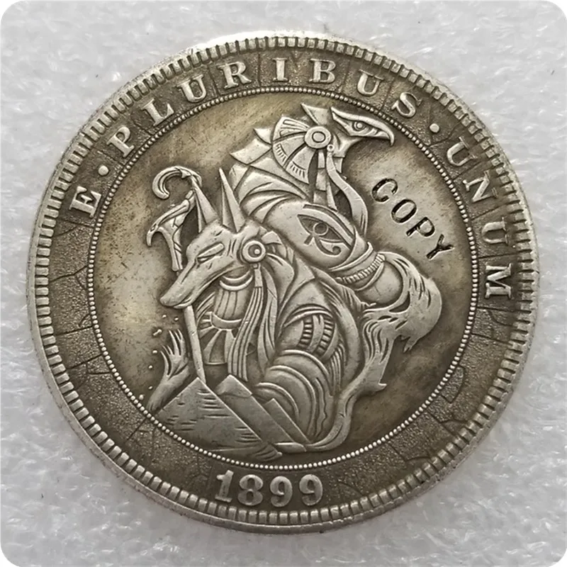 Монета № 26 _ Хобо никелевая монета 1899-P Морган искусственные монеты копия
