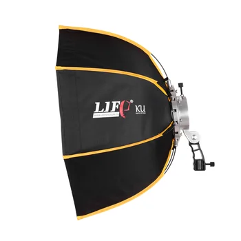 

60cm/23.6inch Portable Outdoor Octagon Softbox Speedlite Flashlight Soft Box Umbrella for Godox V Profoto A1 Canon Nikon Flash