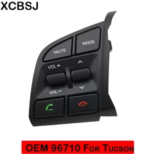 Interruptor de Controle Remoto do Volante À Esquerda para Hyundai Tucson 2016 + TL Bluetooth Botão Interruptor Música 96710D35004X 96710-D3500