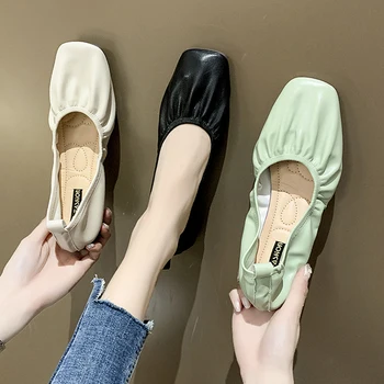 

Shoes Woman Comfortable And Elegant Soft 2020 Fashion Women's Female Footwear Round Toe Casual Sneaker All-Match Shallow Mouth