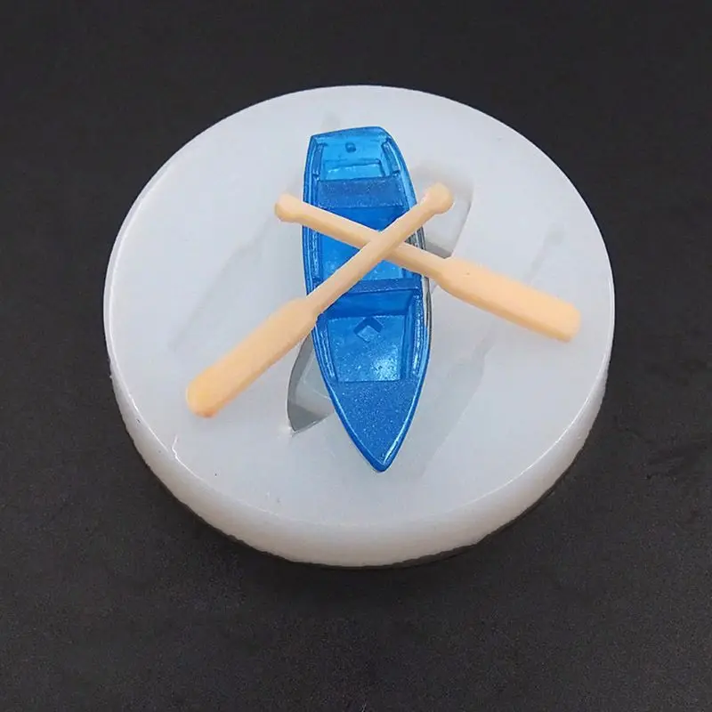 DIY милые с рисунком парохода весла подвеска силиконовая форма для литья под давлением из эпоксидной смолы для изготовления ювелирных изделий, высокое качество и Фирменная Новинка