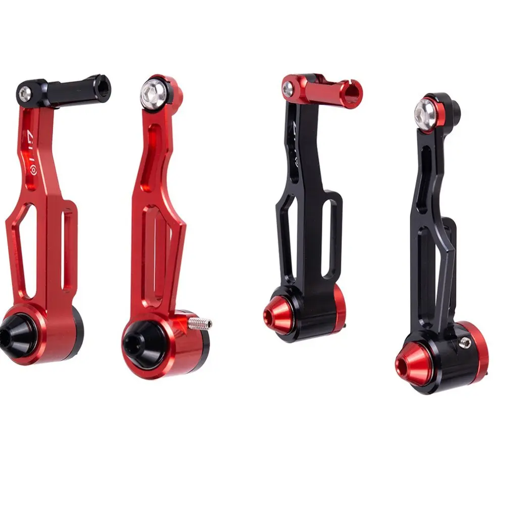 1 пара алюминиевый горный велосипед 2 пальца MTB велосипед BMX V-Brake велосипедные тормоза V тормозные рычаги тормозные рукоятки