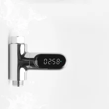 [Обновленная версия] Xiaowei V2 водяной Душ термометр светодиодный Цельсия по Фаренгейту Отображение времени поток самогенерирующийся электричество