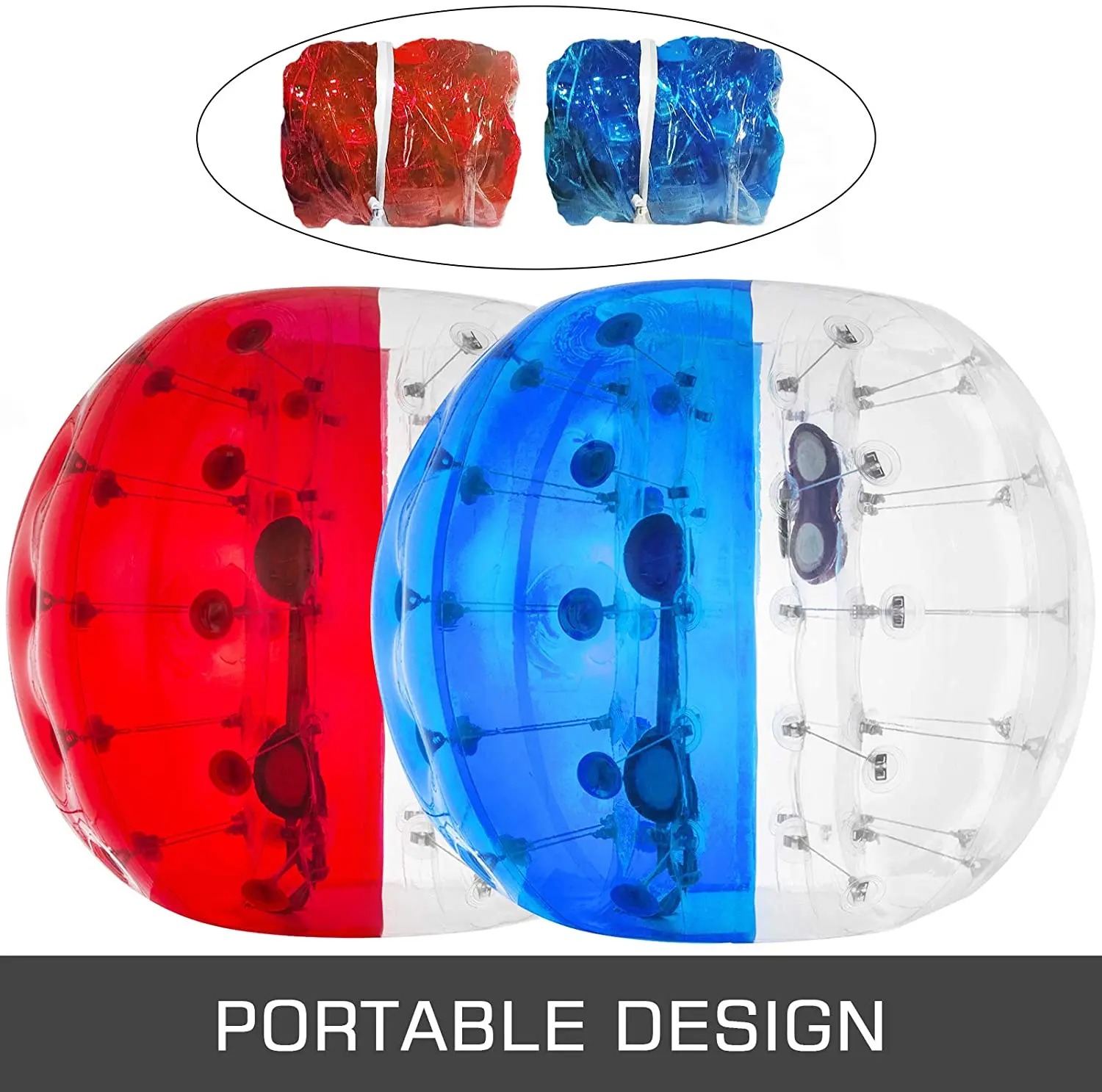 Amazing 1.5m Inflatable Human Hamster Ball Inflatable Bumper Ball Bubble Football Bubble Soccer Zorb