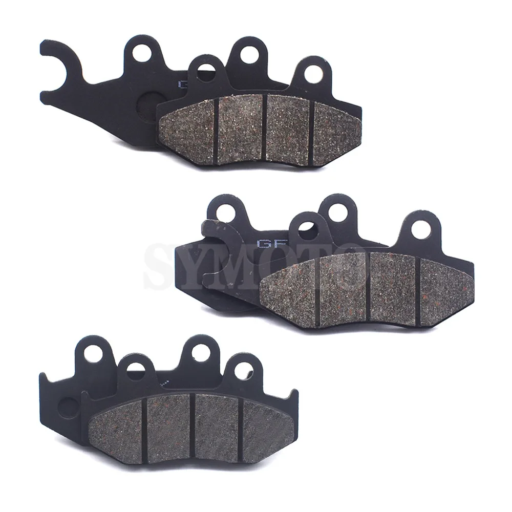 Мотоциклетные Передние Задние тормозные колодки для Yamaha ATV YFZ450 2006-2009/2012-2013 YFZ450 R 2009- YFM700 R Raptor 2013