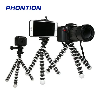 

Octopus Flexible Tripod Stand for Phone Dslr Vlog Camera live Gopro phone Tripods bluetooth selfie Remote Foldable Phone Tripors
