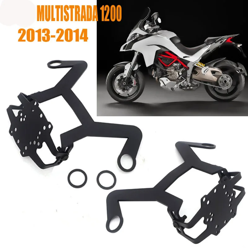 

GPS smartphone navigation mounting bracket navigation bracket holder for DUCATI MULTISTRADA 1200 MY 2013-2014 SUPPORTO