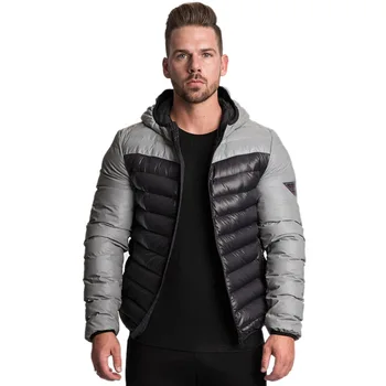 

Winter Cotton Men's Cardigan Hooded Zipper Men's Cotton Clothing Outdoor Warm Men's Jacket Coat