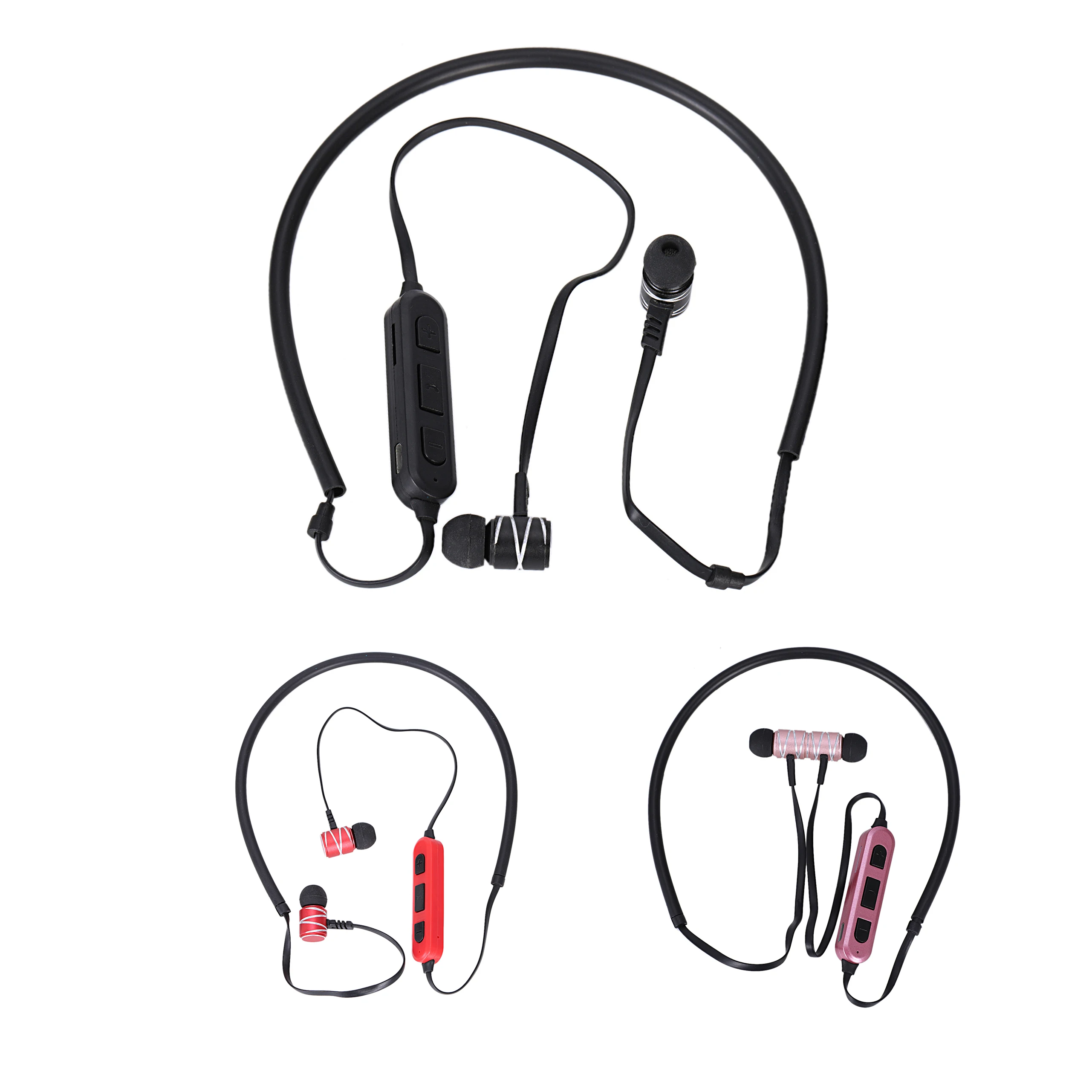 

Wireless Bluetooth Headset Sports Running Universal Stereo Subwoofer Plug TF Card