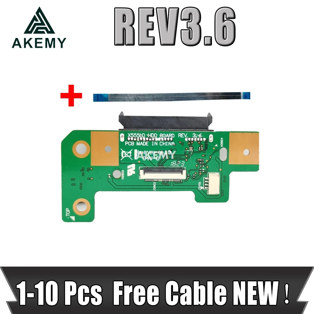 1-10 шт. для For Asus X555L X555LD ноутбук HDD жесткий диск плата REV: 3 6 100% протестированный