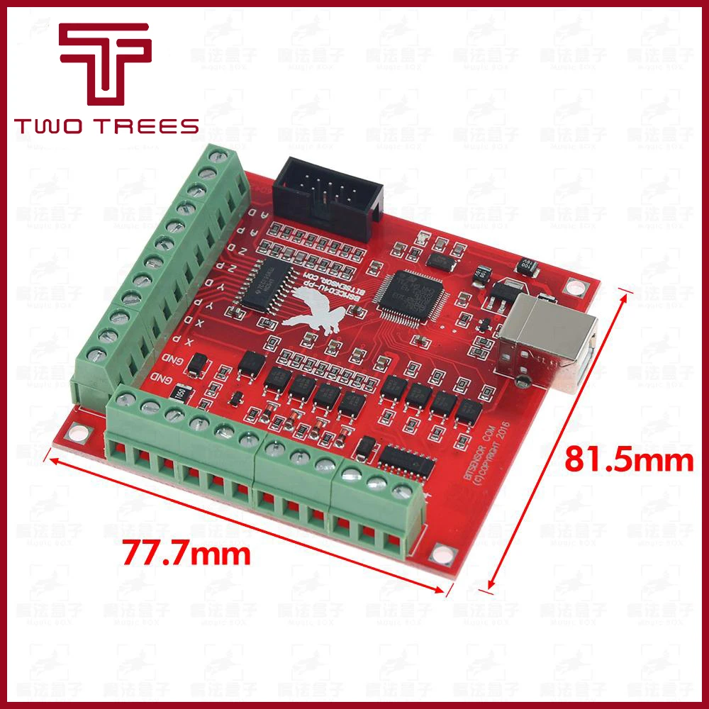 CNC USB MACH3 100 кГц секционная плата 4 оси интерфейс драйвер контроллер движения R08 части 3d принтера