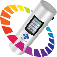 3nh Professional ColorReader CR2 Bluetooth 5.0 with APP colorimeter dual optical path sensor and full-spectrum light 400～700nm 1