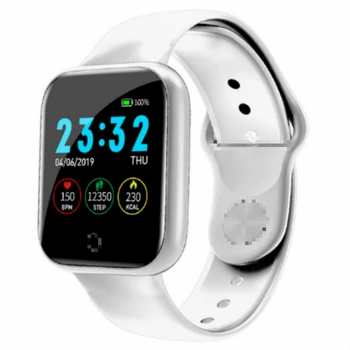 

2020i5Men's and Women's Smart Watch Sleep Tracker Blood Pressure Heart Rate Monitor Clock Watch Waterproof Smart WatchAndroidIOS