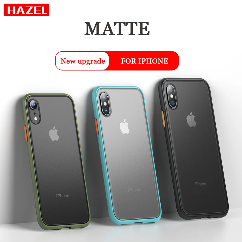 

2019 Brand Shockproof Transparent Hybrid Silicone Phone Case For iPhone 11 Pro X XS Max XR 8 7 6 6S Plus Clear Soft Back Cover