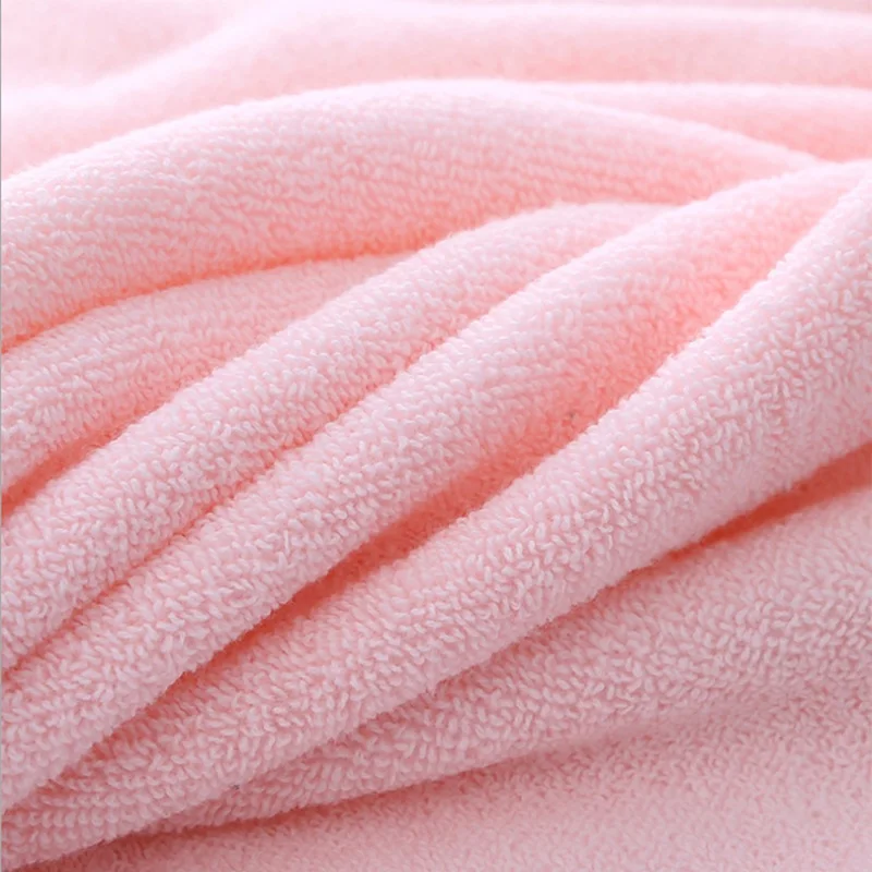 JAYQUERING New Thicken Soft Solid Color Adult Face Towel 35*73 Quick-Dry Hand Towel Cotton Towels Bathroom