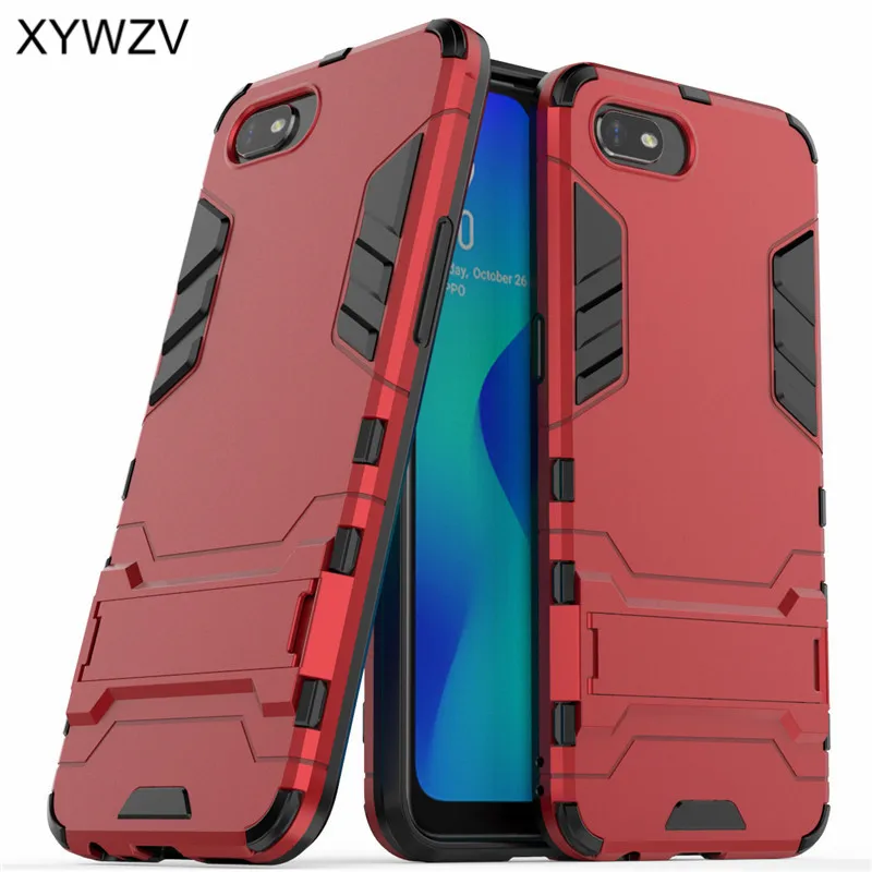 Для OPPO Realme C2 чехол противоударный резиновый прочный ПК для телефона защитный Fundas