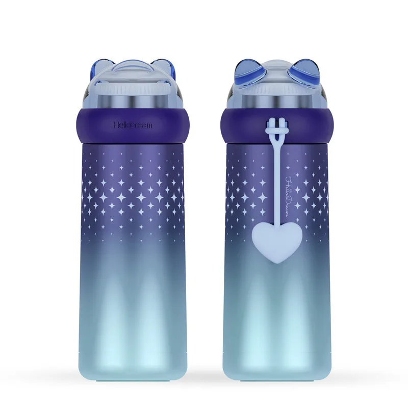 Starcraft-Love Bear 300 мл кролик градиент цвета кружка Творческий мультфильм милый Детская чашка ледяной серии - Цвет: Starcraft-Love Bear