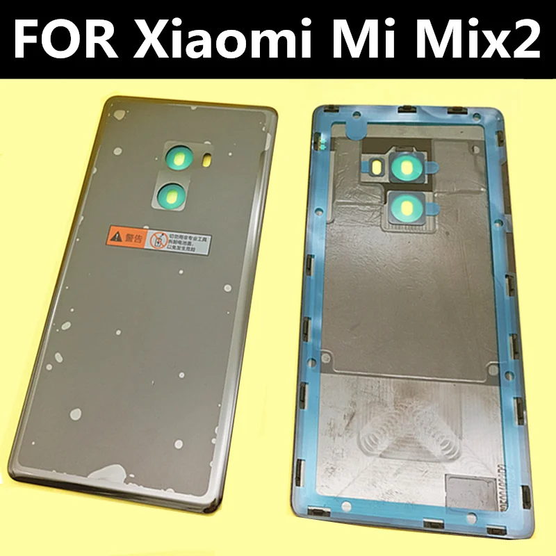 Для xiaomi mi x2 Керамика задней крышки батарейного отсека для xiaomi mi Mix 2 Крышка батарейного отсека чехол на заднюю панель Корпус для 5,9" телефон Оперативная память 6 ГБ