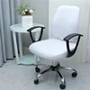 Solid Office Computer Chair Cover Spandex Split Seat Cover Universal Office Anti-dust  Armchair Cover ► Photo 3/6