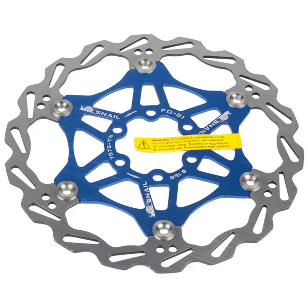 Велосипедный Дисковый Тормоз MTB DH тормозной поплавок плавающие дисковые роторы 160 мм колодка для гидравлического тормоза поплавок роторы запчасти для велосипеда