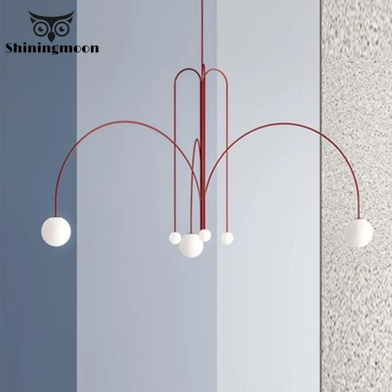 

Modern Iron Line Led Bar Chandelier Lighting Nordic Living Room Kitchen Home Decor Lustre Chandelier Lighting Fixtures Luminaria