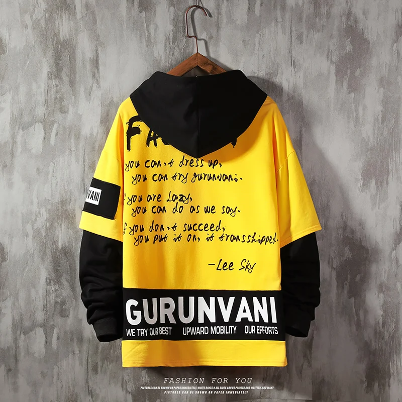 LIFENWENNA Harajuku худи с граффити Мужская толстовка хип хоп пуловер толстовки Уличная Повседневная модная одежда блузка из хипстера