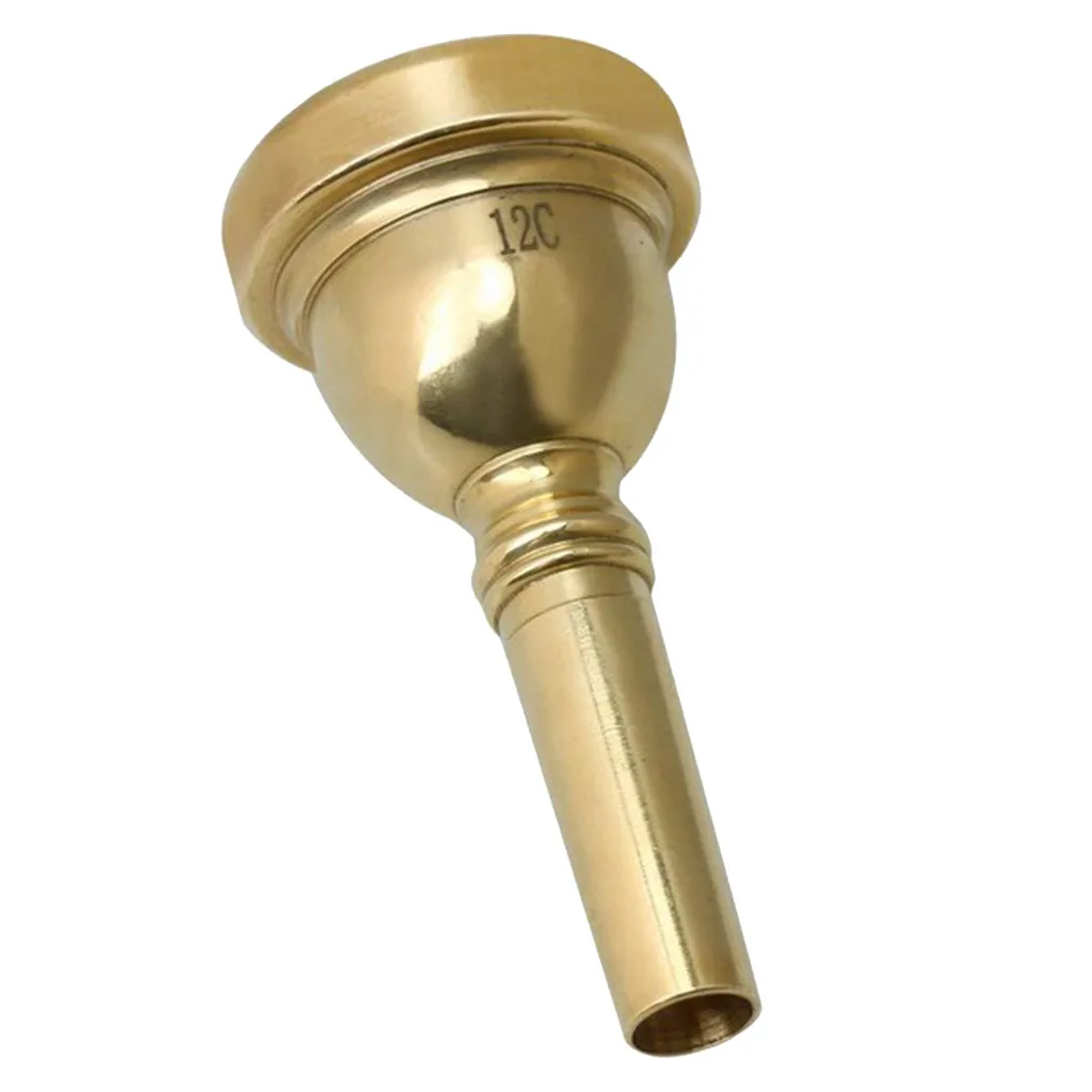 High-grade 12C Trombone Mouthpiece Gold-plated for Trombone Accessories