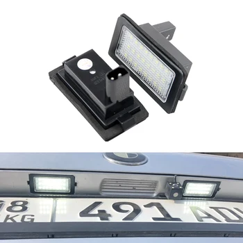 

2 x LED Number License Plate Lamps OBC Error Free 18 LED For BMW E38 7 series 740i 740Li 750i 750Li 1995-2001