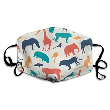 

1pc Landscape Printing Reusable Mouth Masks For Dust Proof Adjustable Face Filter Face Mask Washable Earloop Mouth Cover