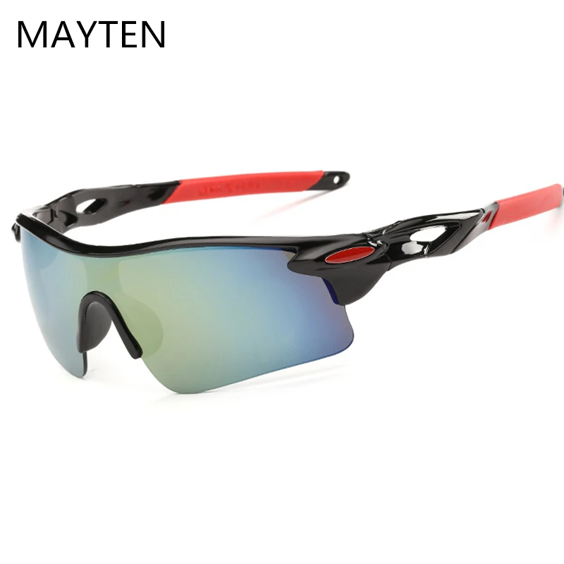 Мужские спортивные солнцезащитные очки, мужские спортивные мужские очки для ночного вождения, желтые очки для ночного вождения, велосипедные очки для близорукости, очки для рыбалки 9181