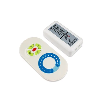 

Plastic shell RF Touch 5 keys Led dimmer 433Mhz Dimming Touch Ring Remotely Control led controller