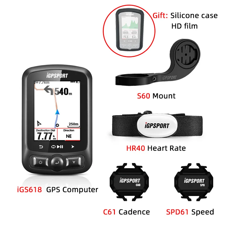 Велосипедный компьютер i GPS порт iGS618 iGS620 трекер велосипедная навигация Спидометр