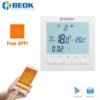 

Beok TOL313 Smart Thermostat Controlled by Ios and Android Wifi Temperature Controller for Electric Underfloor Heating
