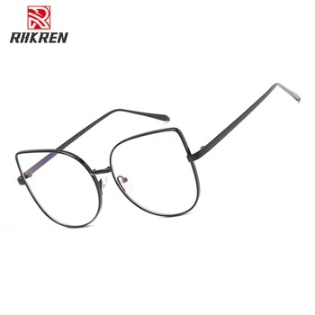 

YT034 Gold Metal Frame Eyeglasses Mens Womens Glasses Frame Retro Square Optical Lens Eyewear Nerd Clear Lens Glass